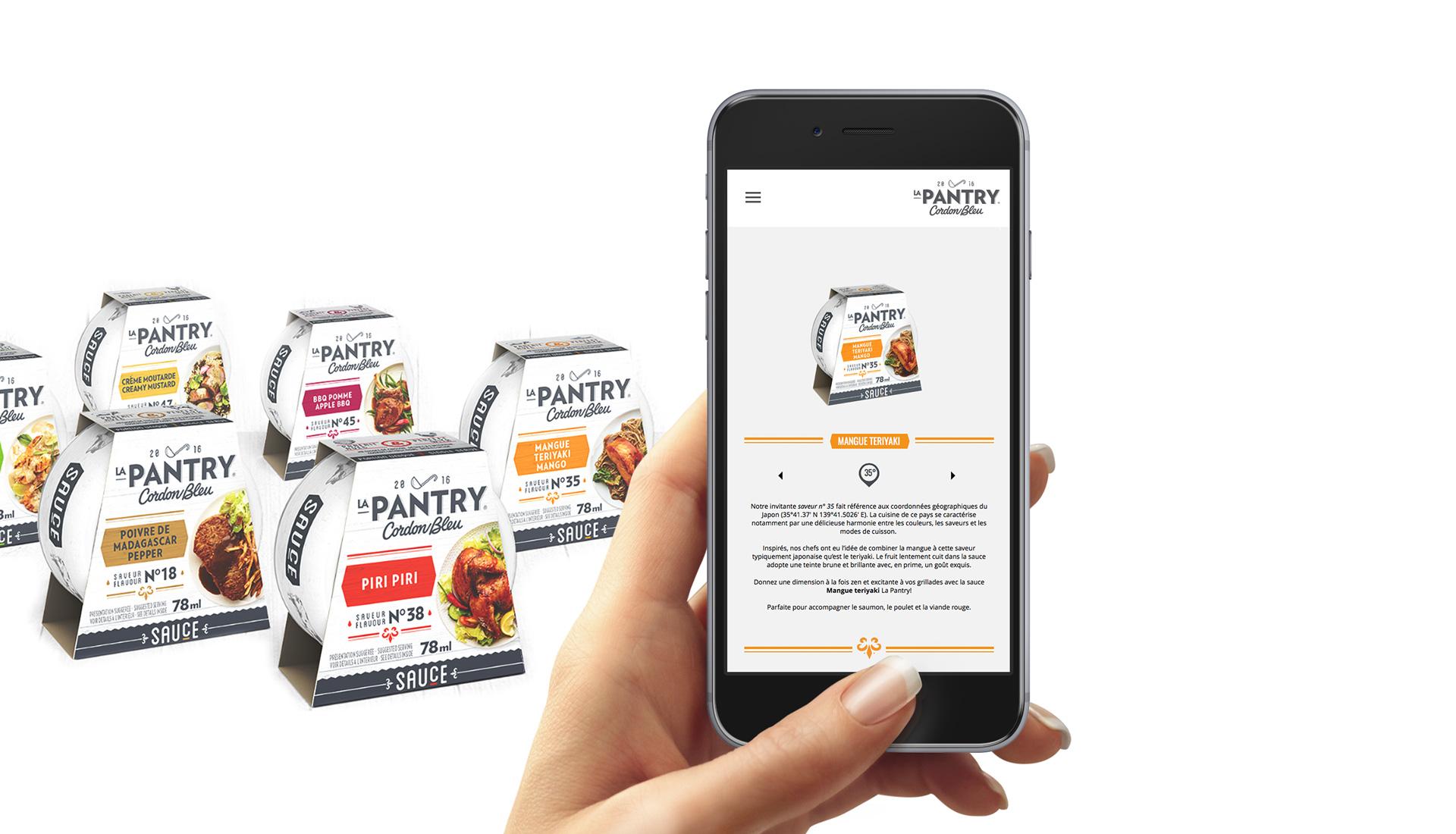 La Pantry - Mobile Interface