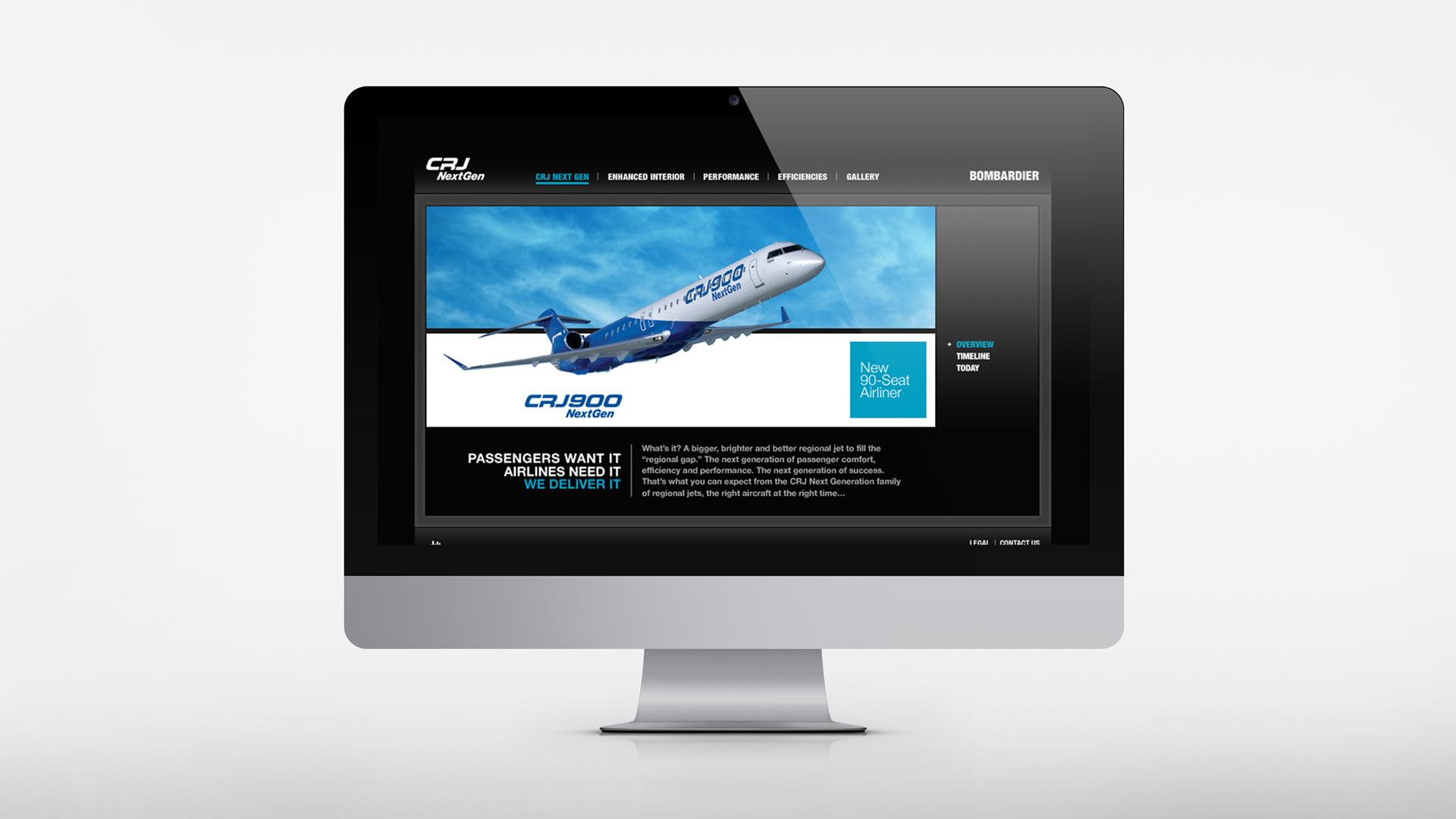 Bombardier Aéronautique - Interface Desktop