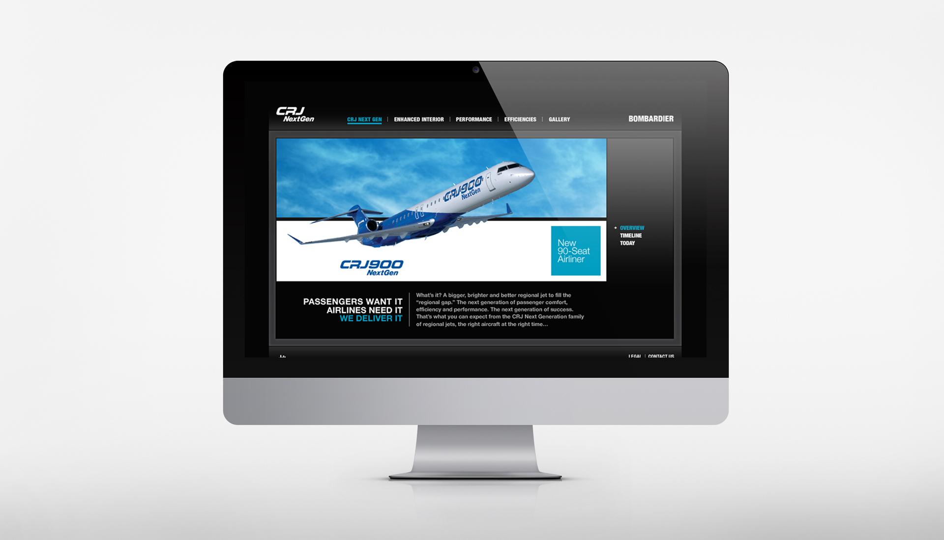 Bombardier Aerospace - Interface Desktop