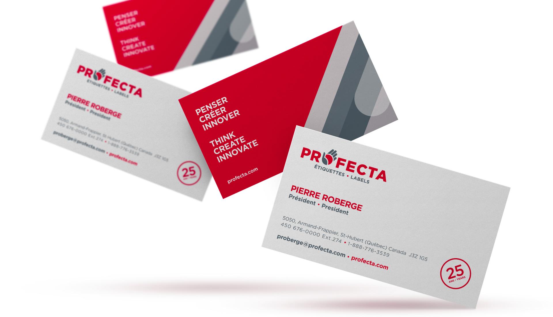 Profecta - Business Cards